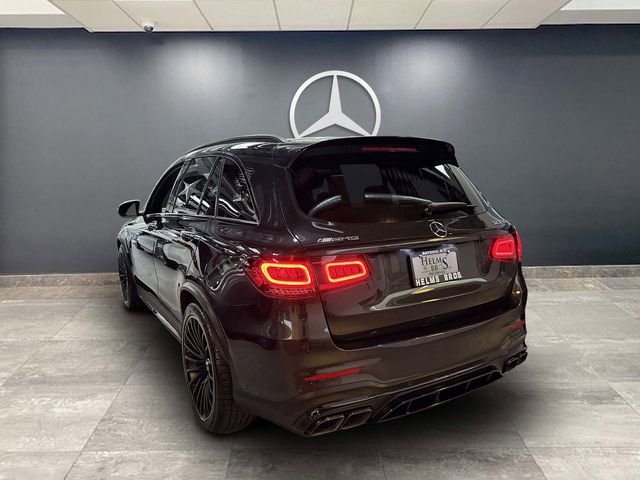 Certified Used 2021 Gray Mercedes-Benz GLC 63 AMG® image 4