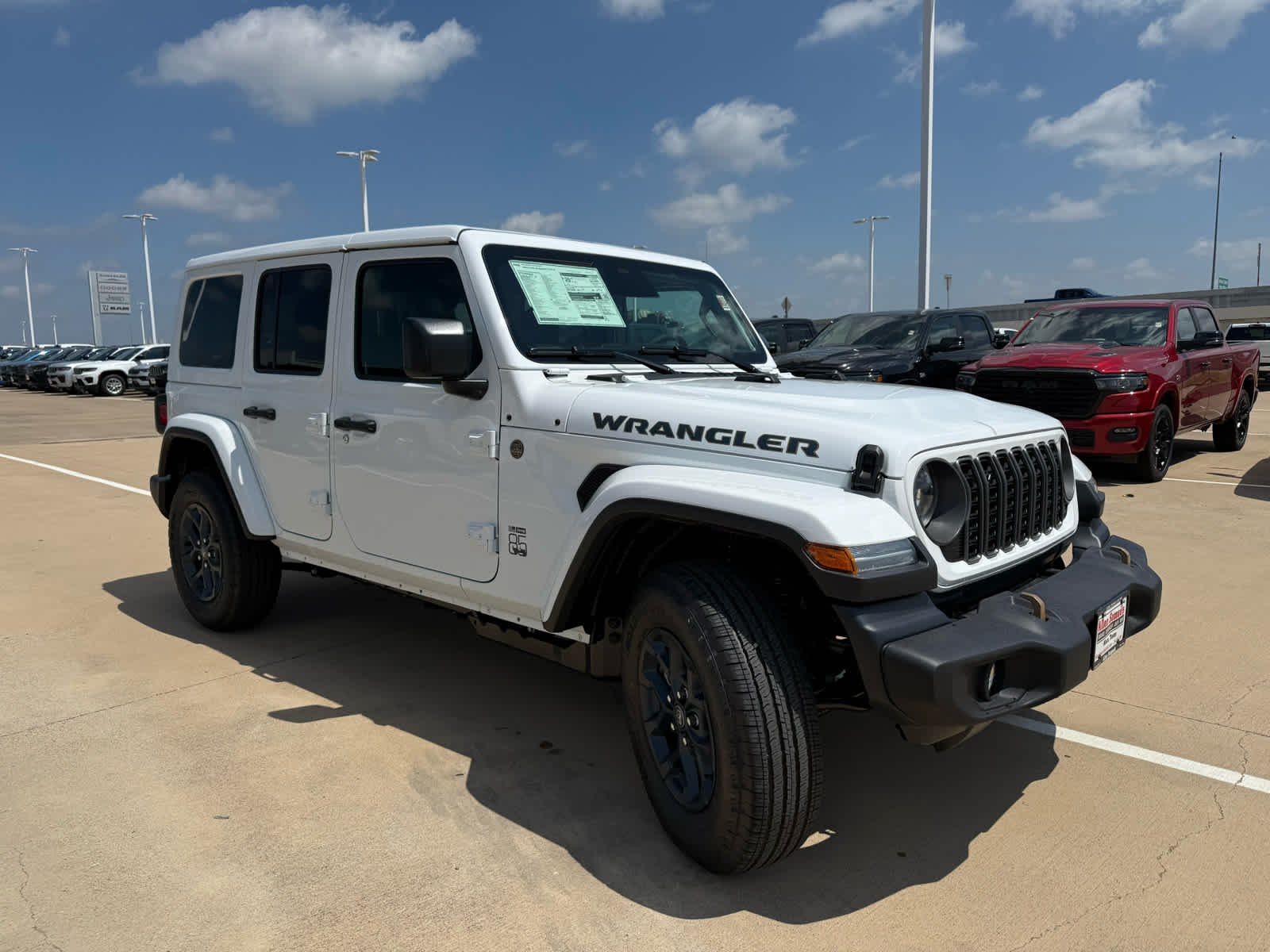 New 2026 Bright White Clear-Coat Exterior Paint Jeep 85th Anniversary image 4