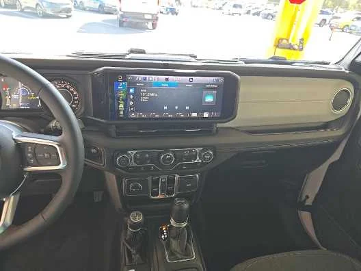 Used 2026 Bright White Clearcoat Jeep Sahara image 8