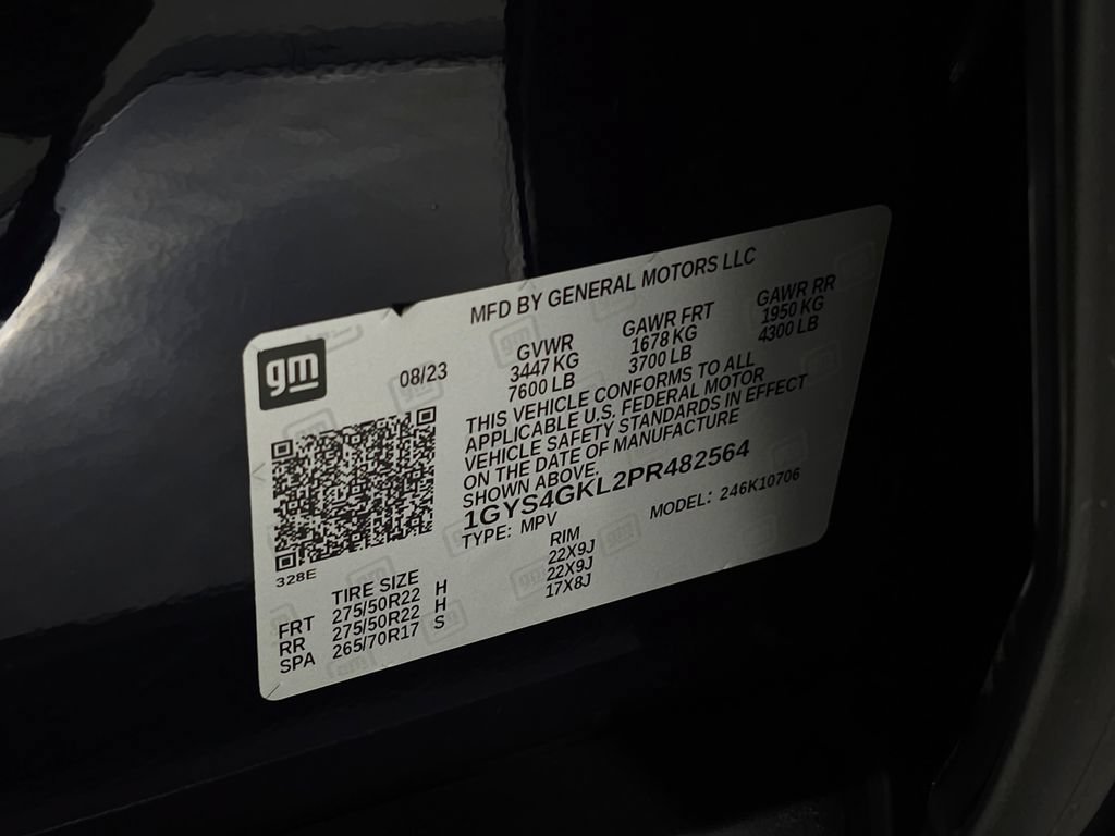Certified Used 2023 Dark Moon Blue Metallic Cadillac Sport Platinum image 49