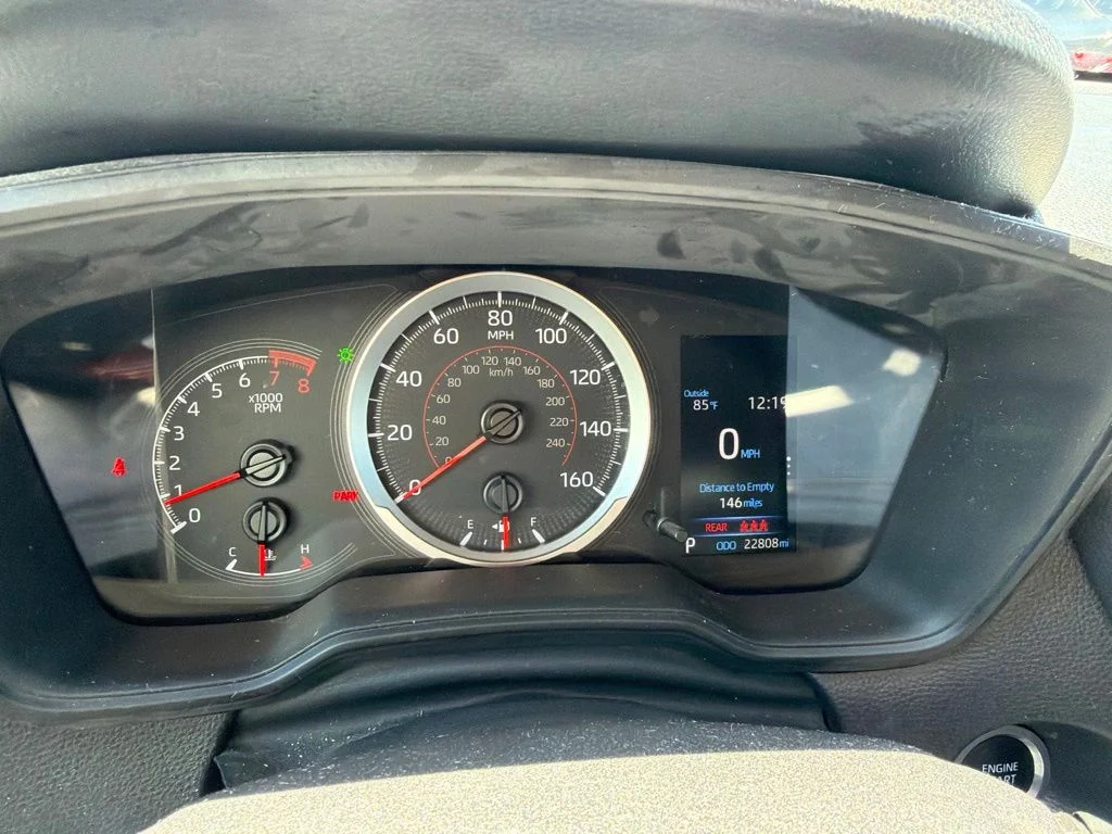Used 2022 Blue Toyota LE image 3