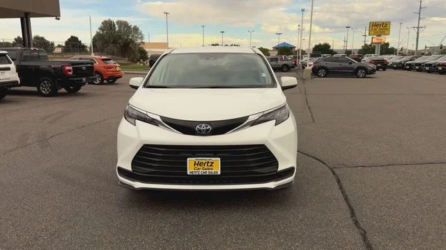 Used 2024 White Toyota LE image 3