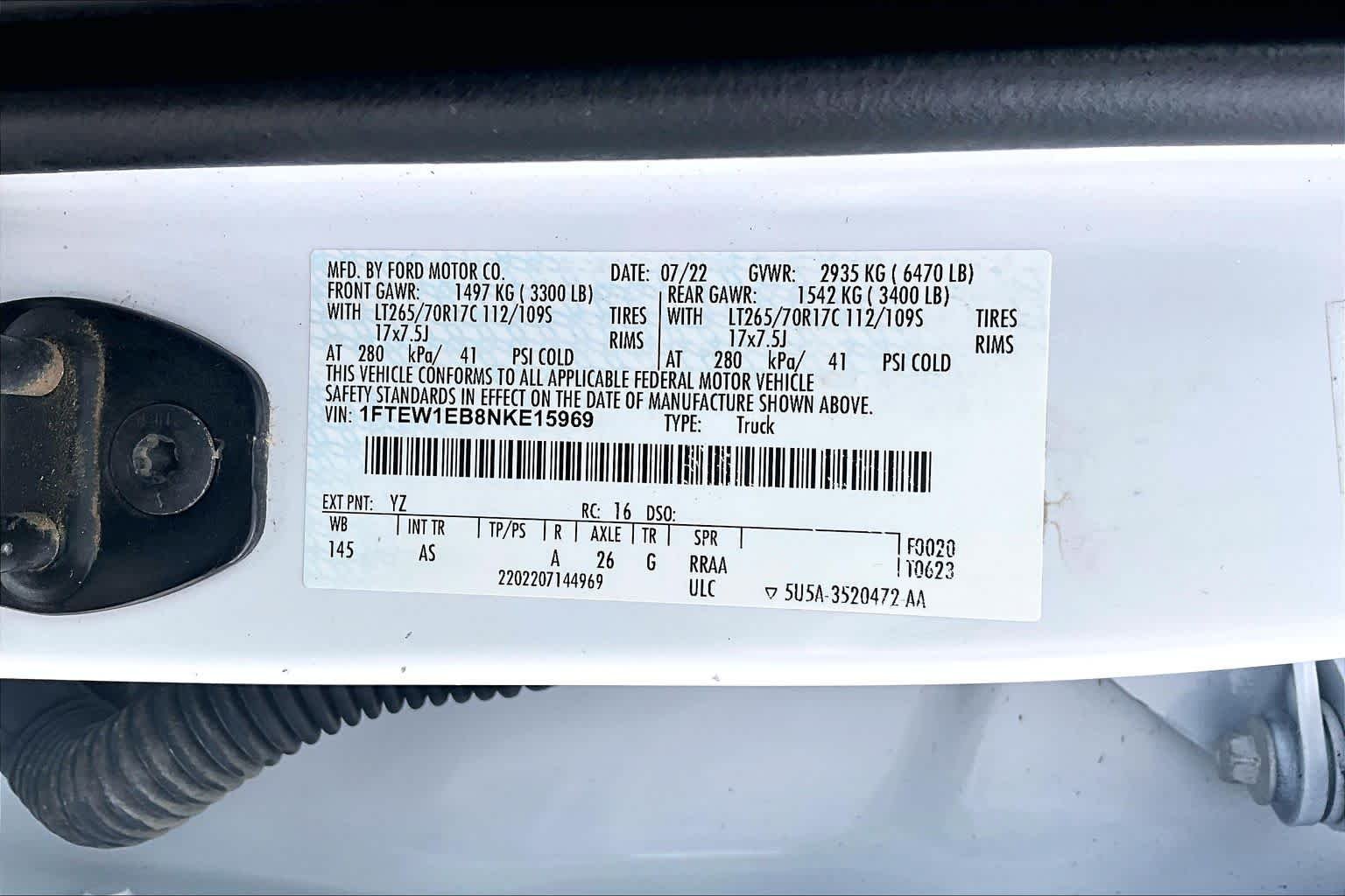 Used 2022 Oxford White Ford XL image 37