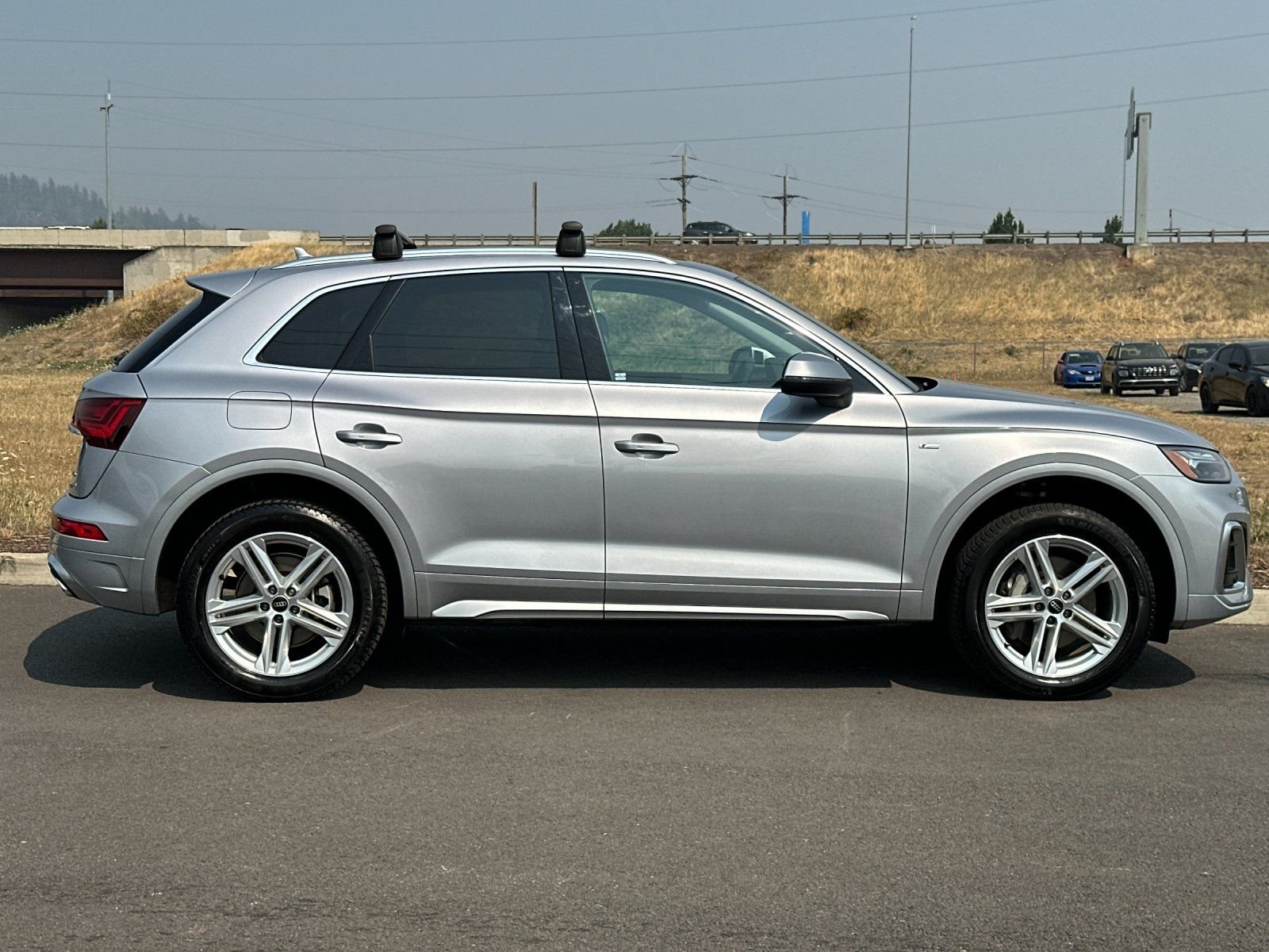 Used 2023 Silver Audi 55 Premium image 2