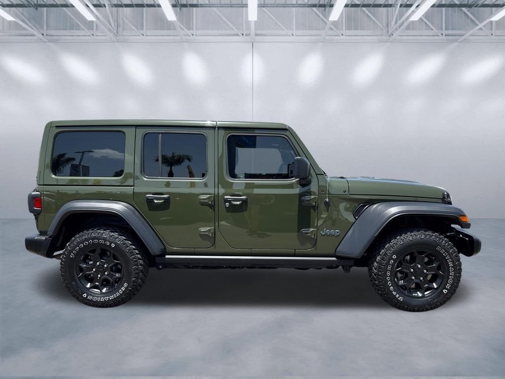 Used 2023 Green Jeep Willys 4xe image 3