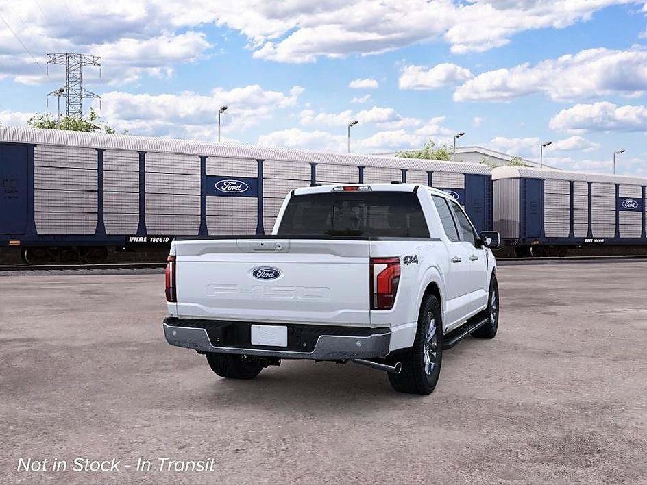 New 2026 Star White Metallic Tri-Coat Ford Lariat® image 8