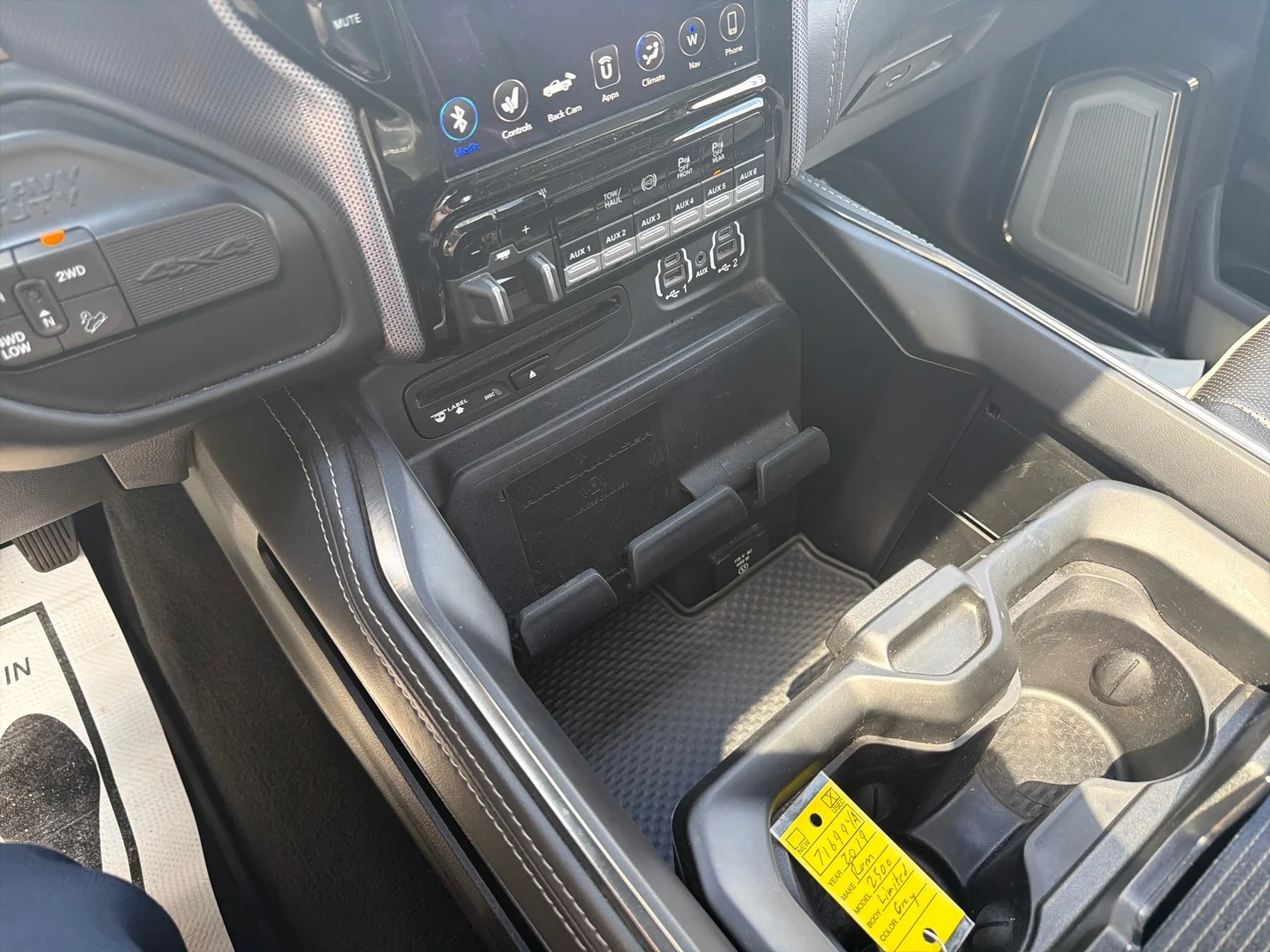 Used 2019 Granite Crystal Clearcoat Metallic Ram Limited image 19