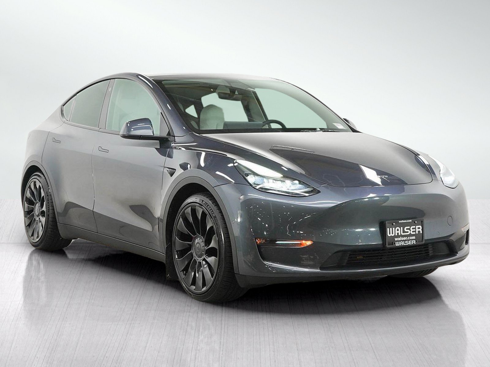 Used 2022 Gray Tesla Performance AWD image 7