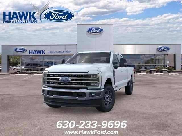 New 2026 Star White Metallic Tri-Coat Ford F-250® Lariat® image 2