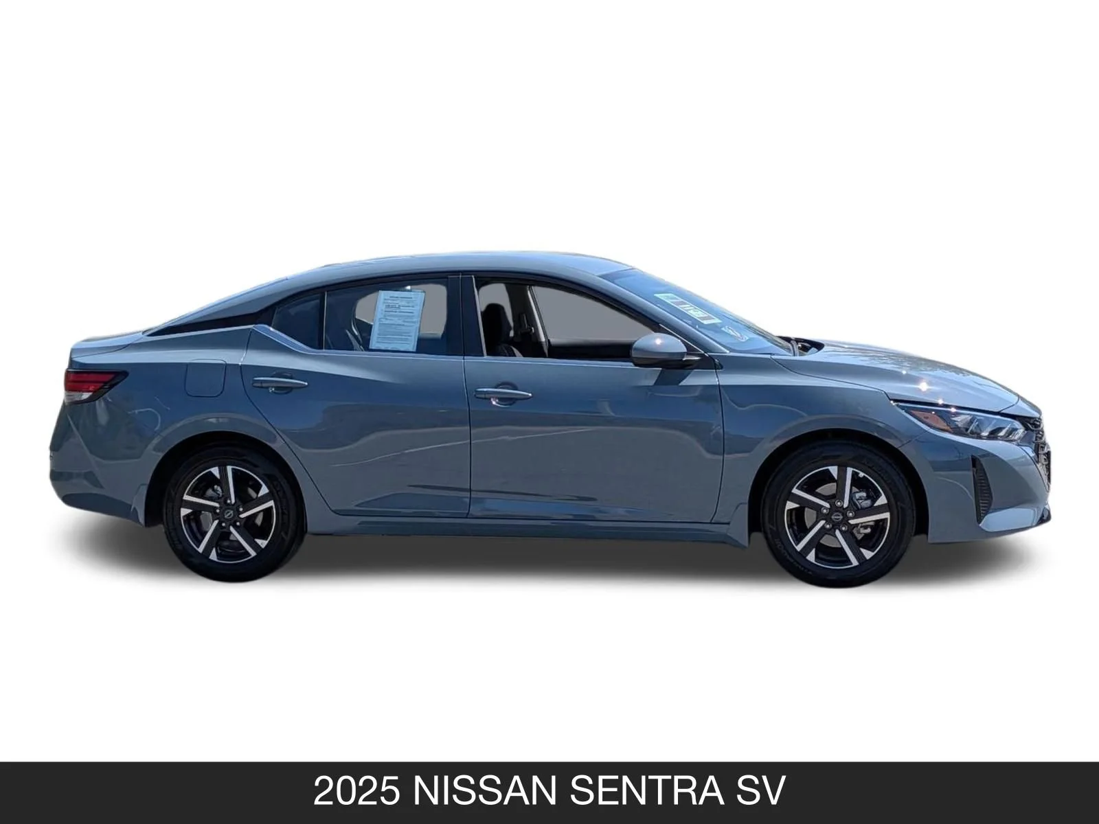 Used 2025 Atlantic Gray Metallic Nissan SV image 6