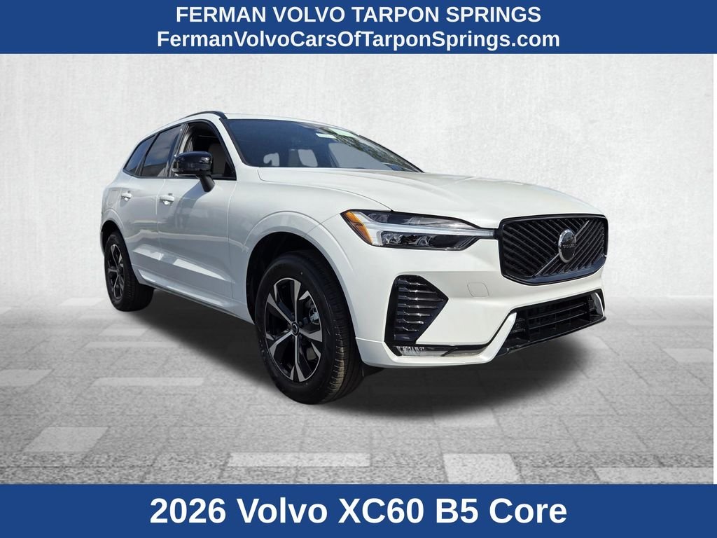 New 2026 Crystal White Volvo Core image 1