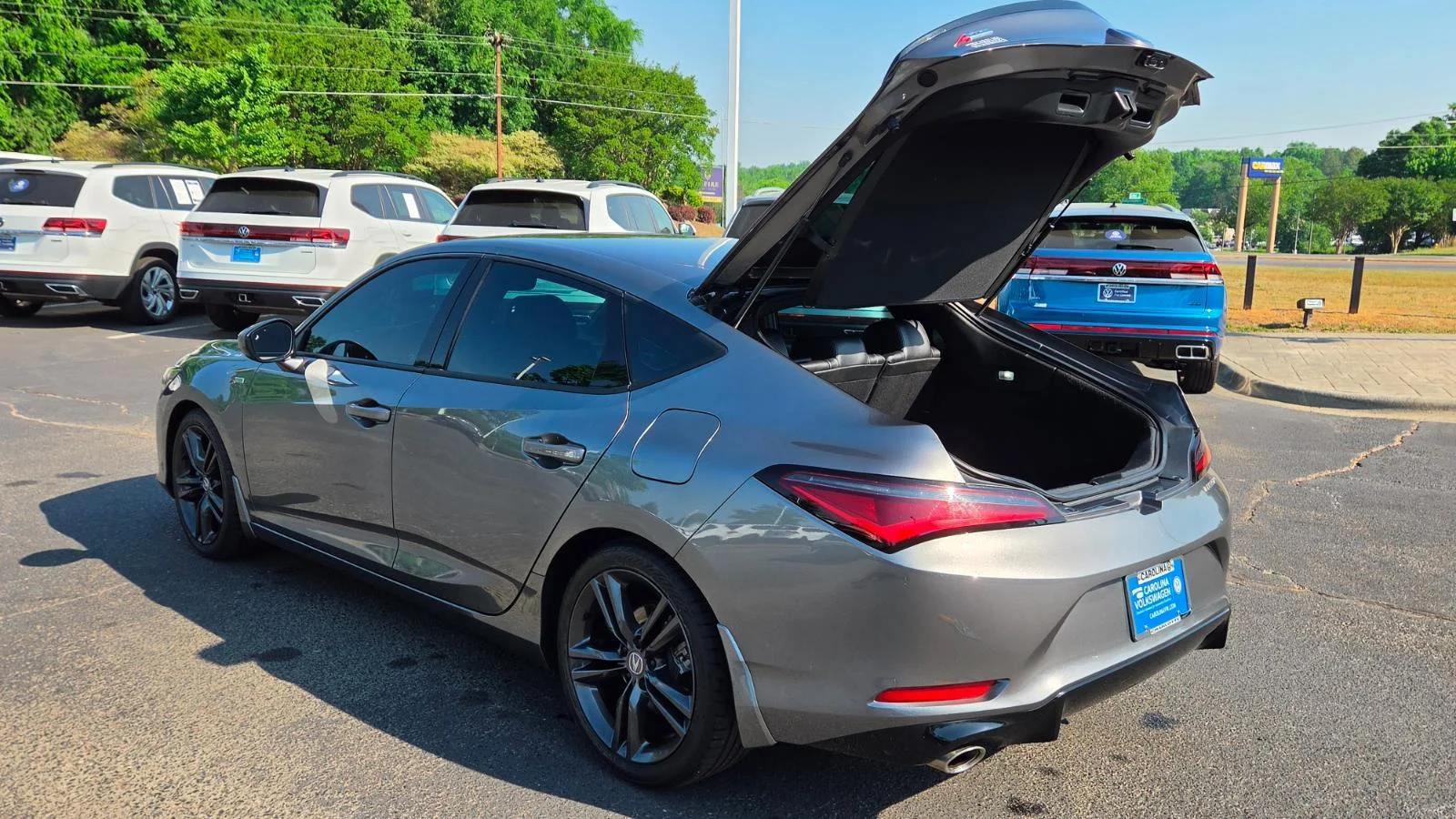 Used 2024 Liquid Carbon Metallic Acura w/A-SPEC image 49