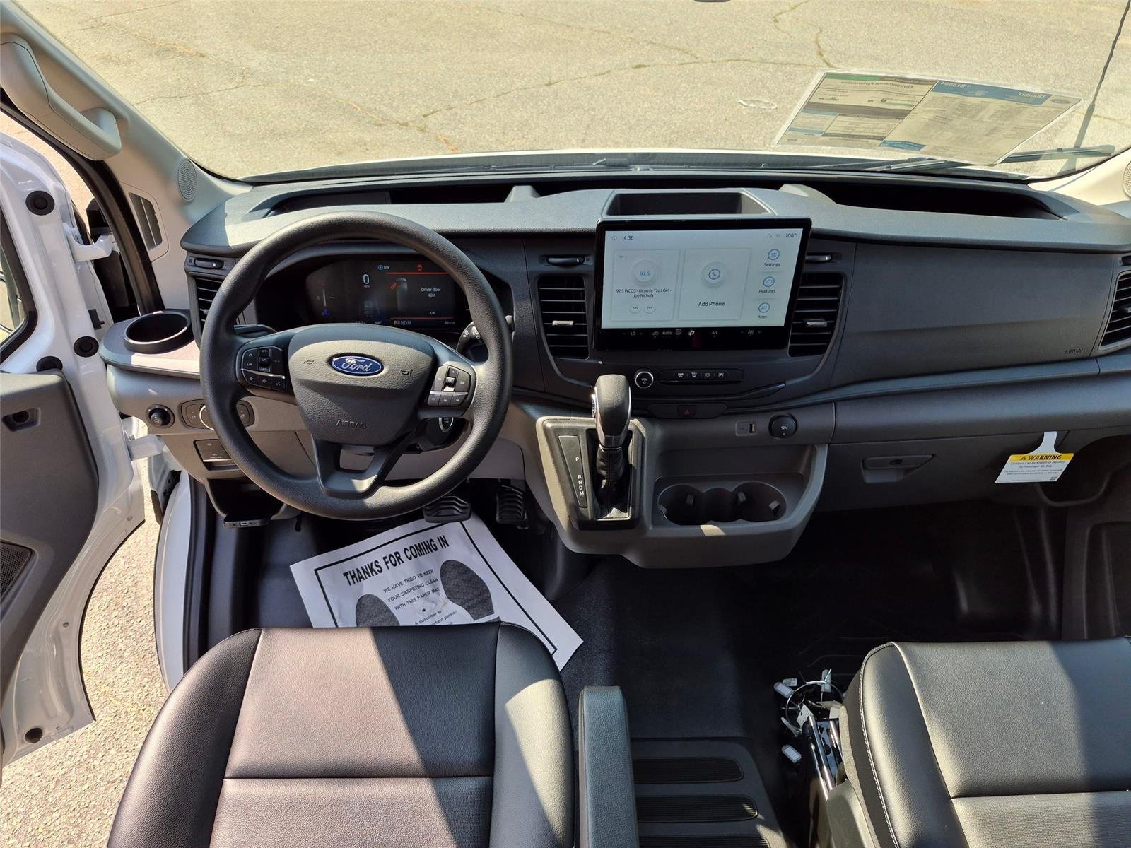 New 2026 Oxford White Ford Cargo Van image 24