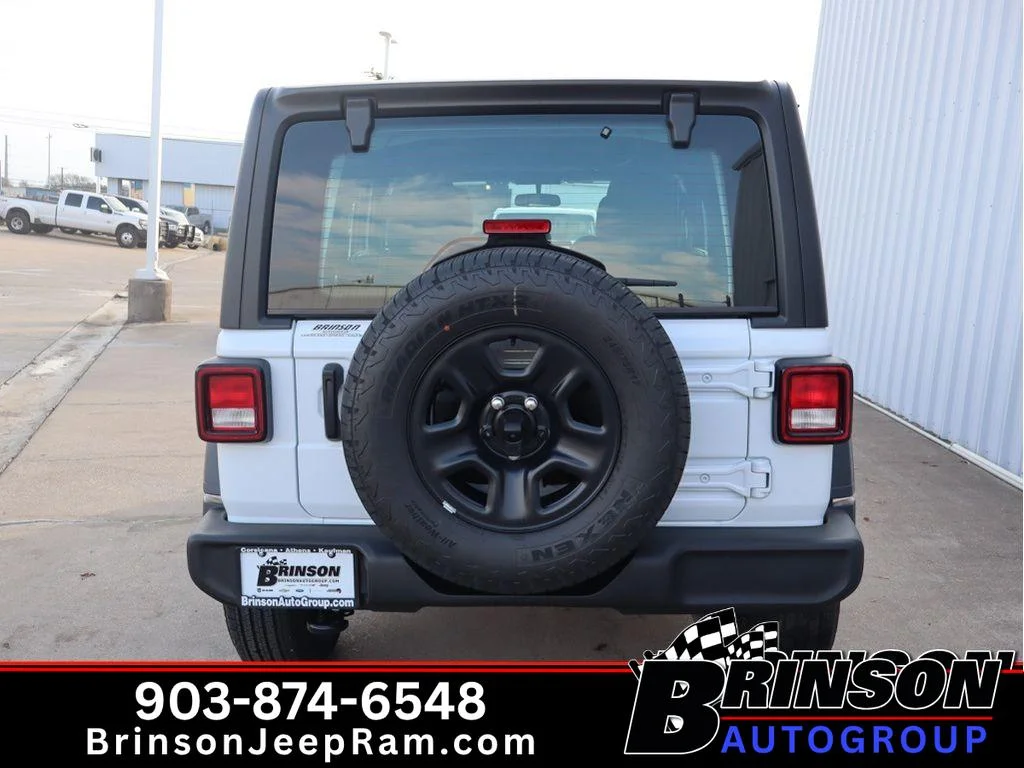 New 2026 Bright White Clearcoat Jeep Sport image 4