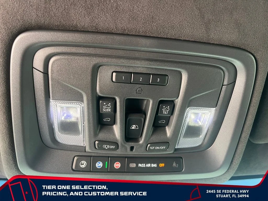 Used 2024 White Frost Tricoat GMC Denali Ultimate image 25