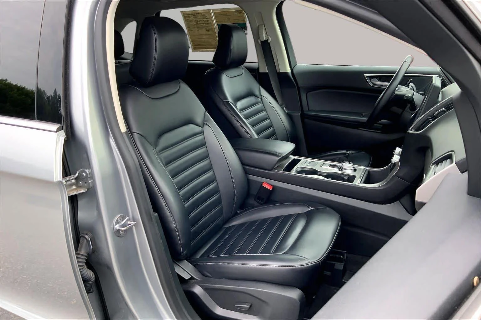 Used 2024 Iconic Silver Metallic Ford SEL image 8