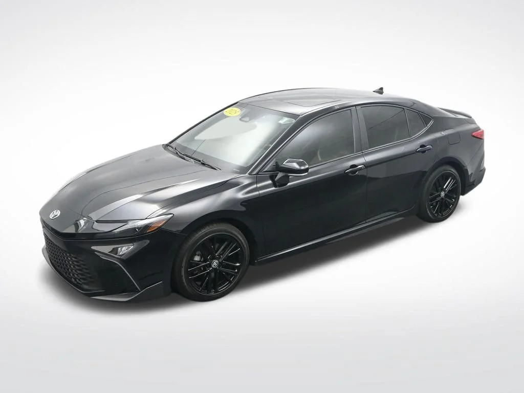 Used 2025 Black Toyota SE image 23