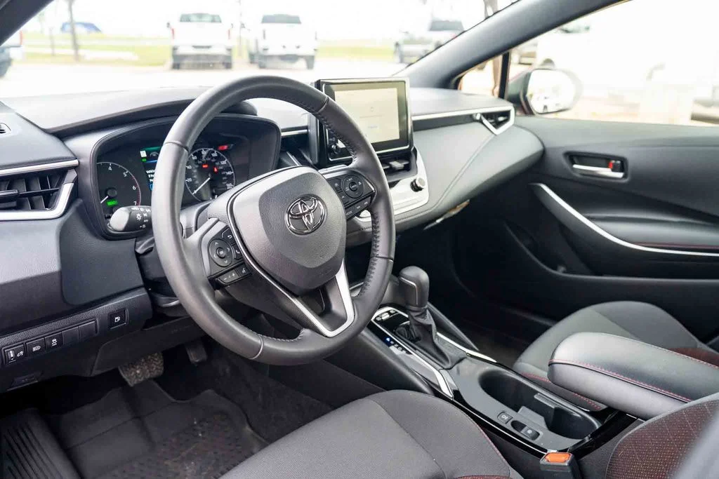 Certified Used 2025 Red Toyota SE image 10