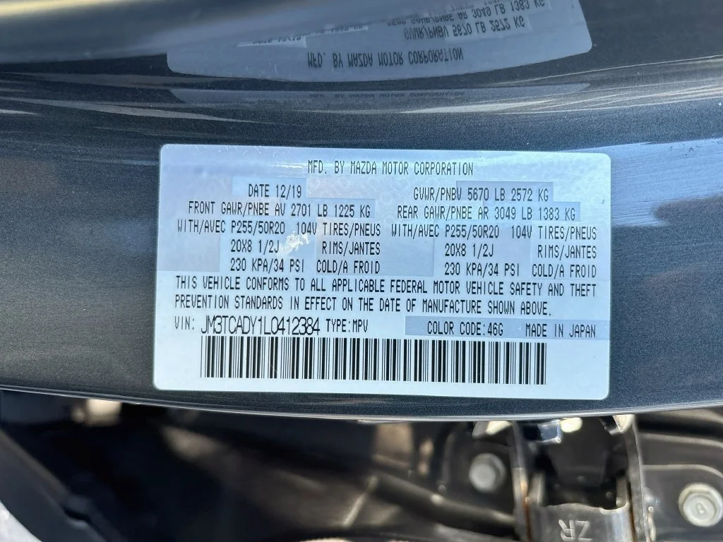 Used 2020 Machine Gray Mazda Grand Touring image 35