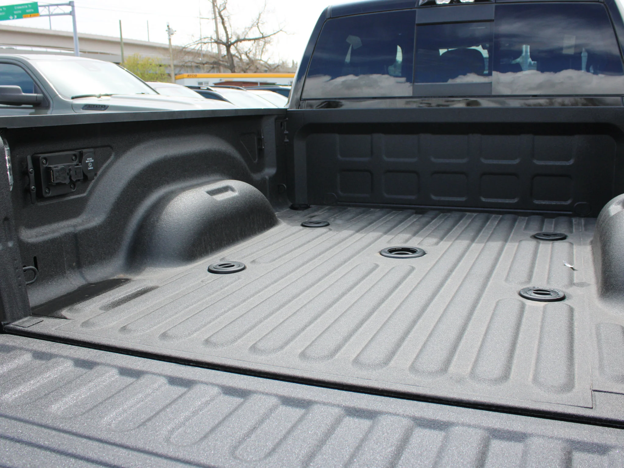 New 2026 Black RAM Limited* Mega Cab, 2 Inch Lift, 22 Inch American Force Wheels image 7