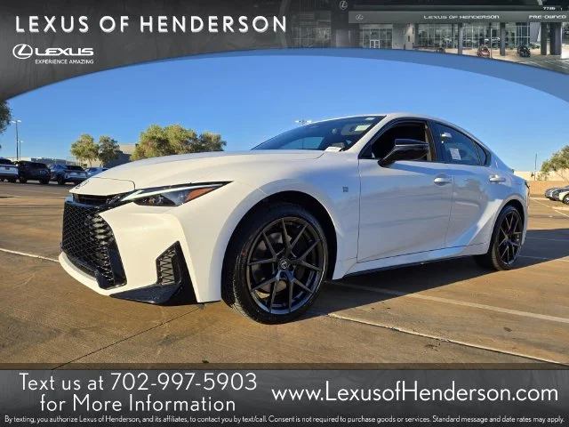 2026 Lexus IS 350 F SPORT DESIGN AWD