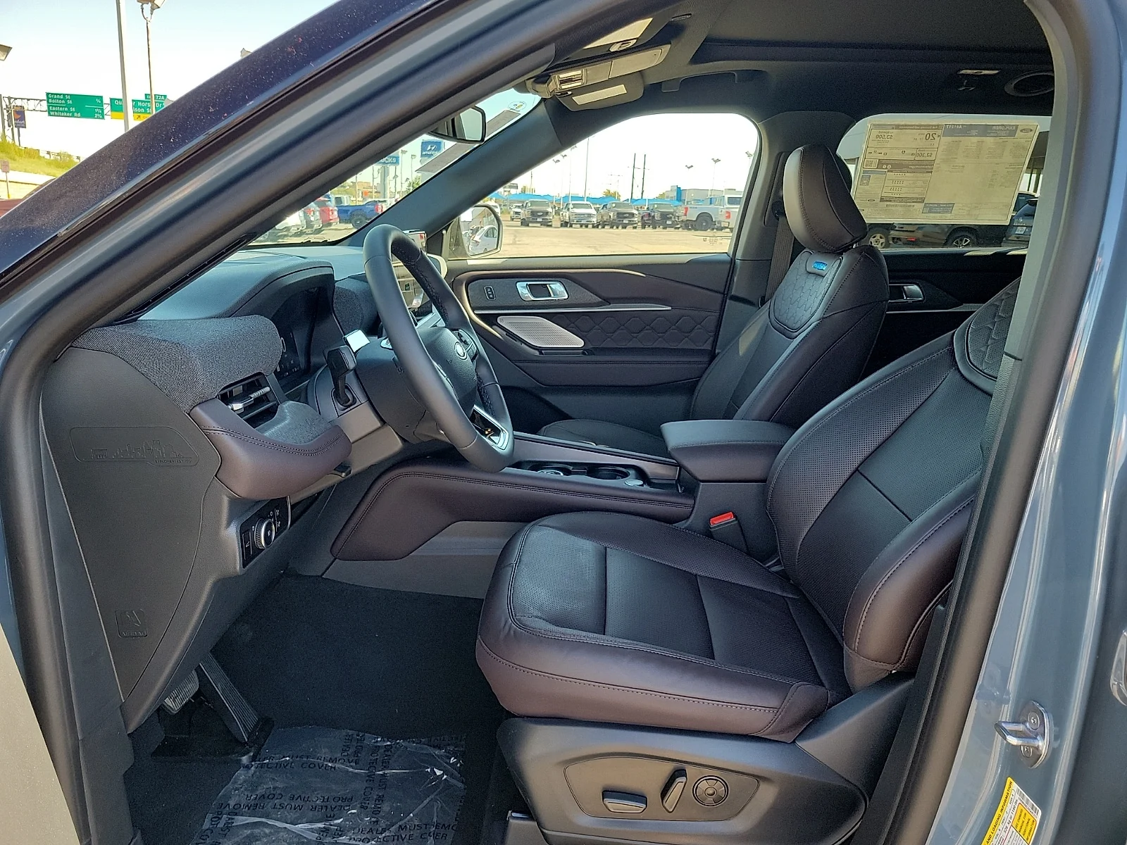 New 2027 Vapor Blue Metallic Ford Platinum image 12