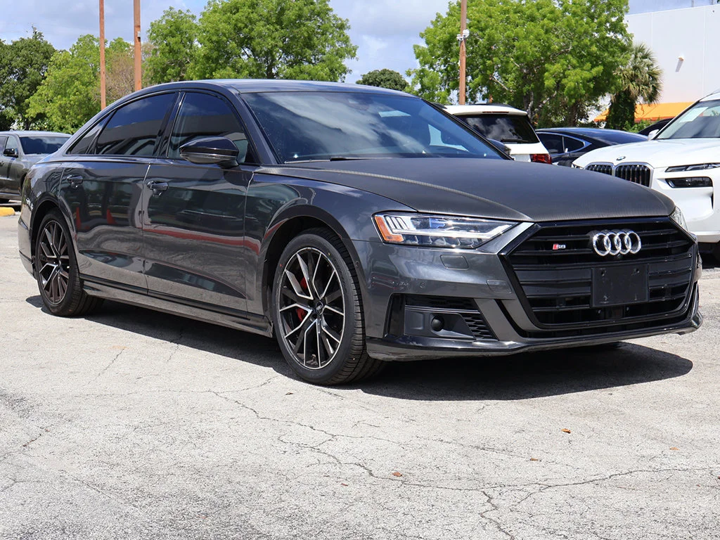 Used 2020 Gray Audi 4.0T image 9