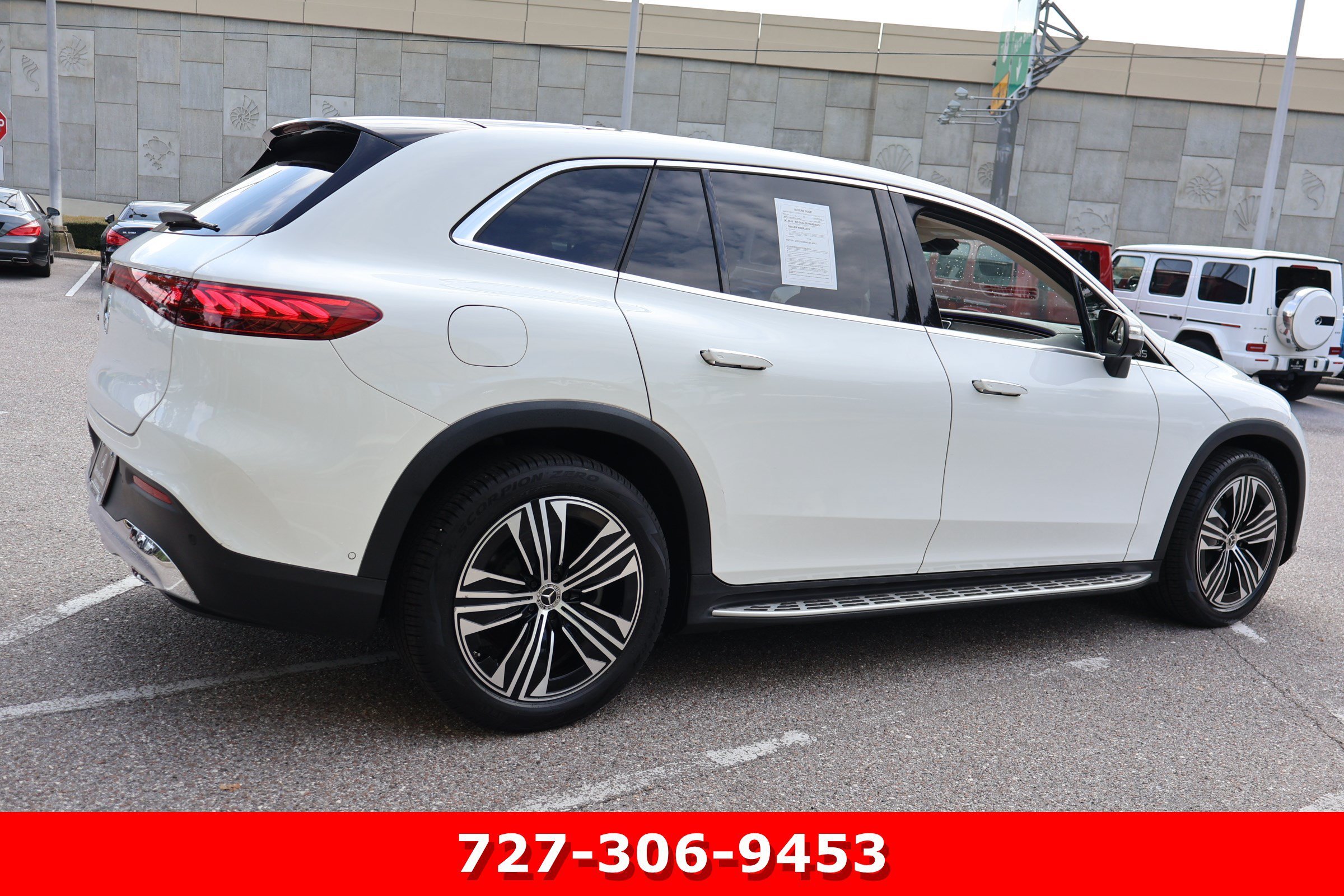 Certified Used 2023 Polar White Mercedes-Benz EQS 450+ image 10