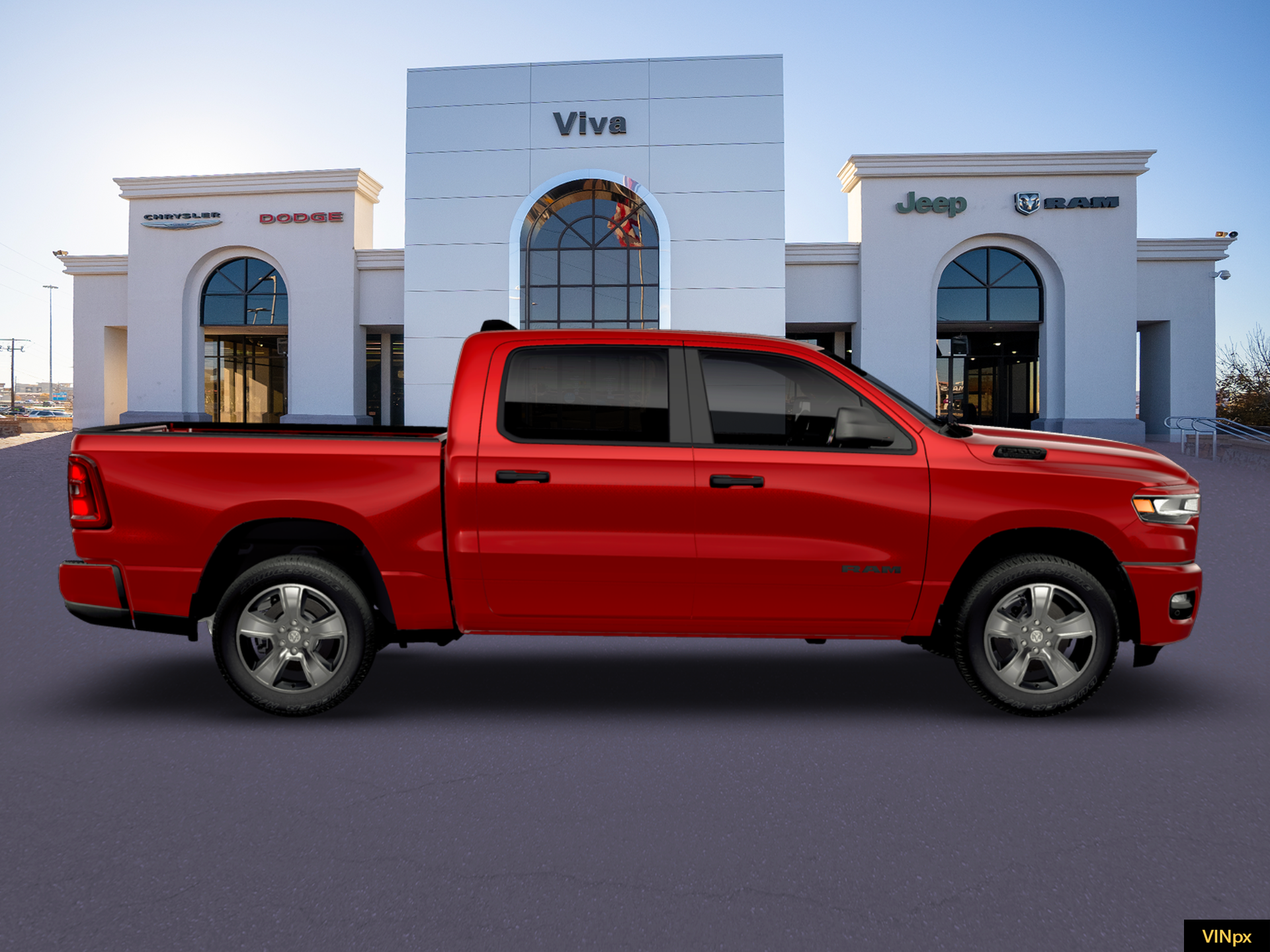 New 2026 Molten Red Pearl-Coat Exterior Paint RAM  image 21