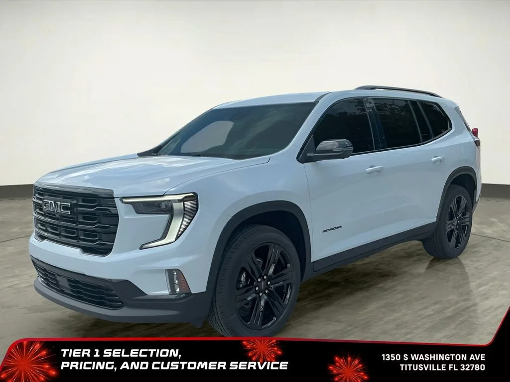 New 2026 Glacier White Tricoat GMC Elevation image 2