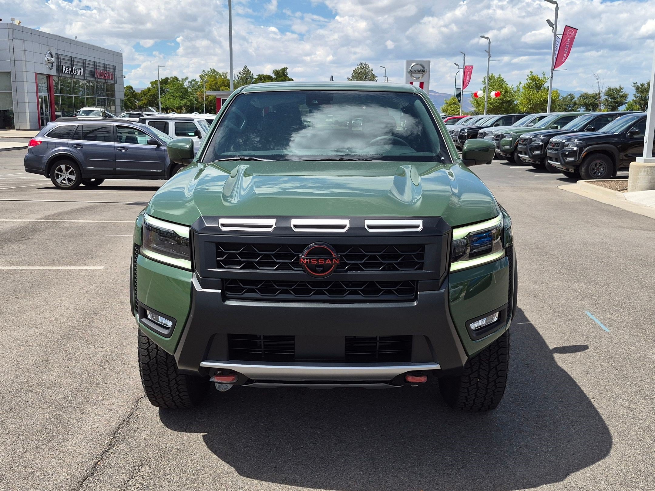 New 2026 Tactical Green Metallic Nissan Crew Cab PRO-4X® image 9