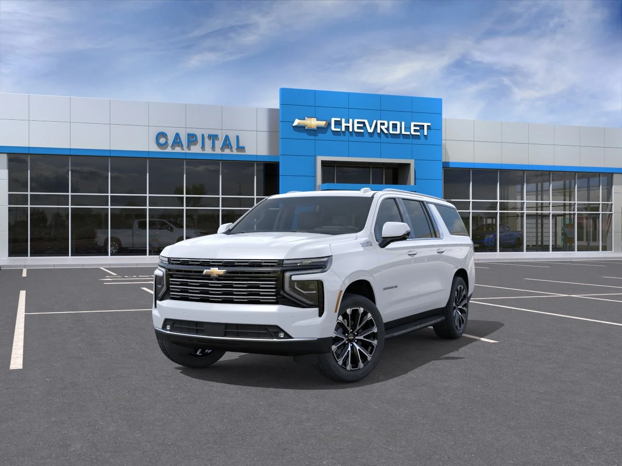 New 2026 Polar White Tricoat Chevrolet High Country image 8