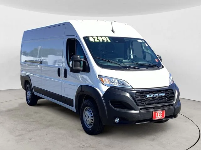 Used 2026 Bright White Clearcoat Ram High Roof image 7