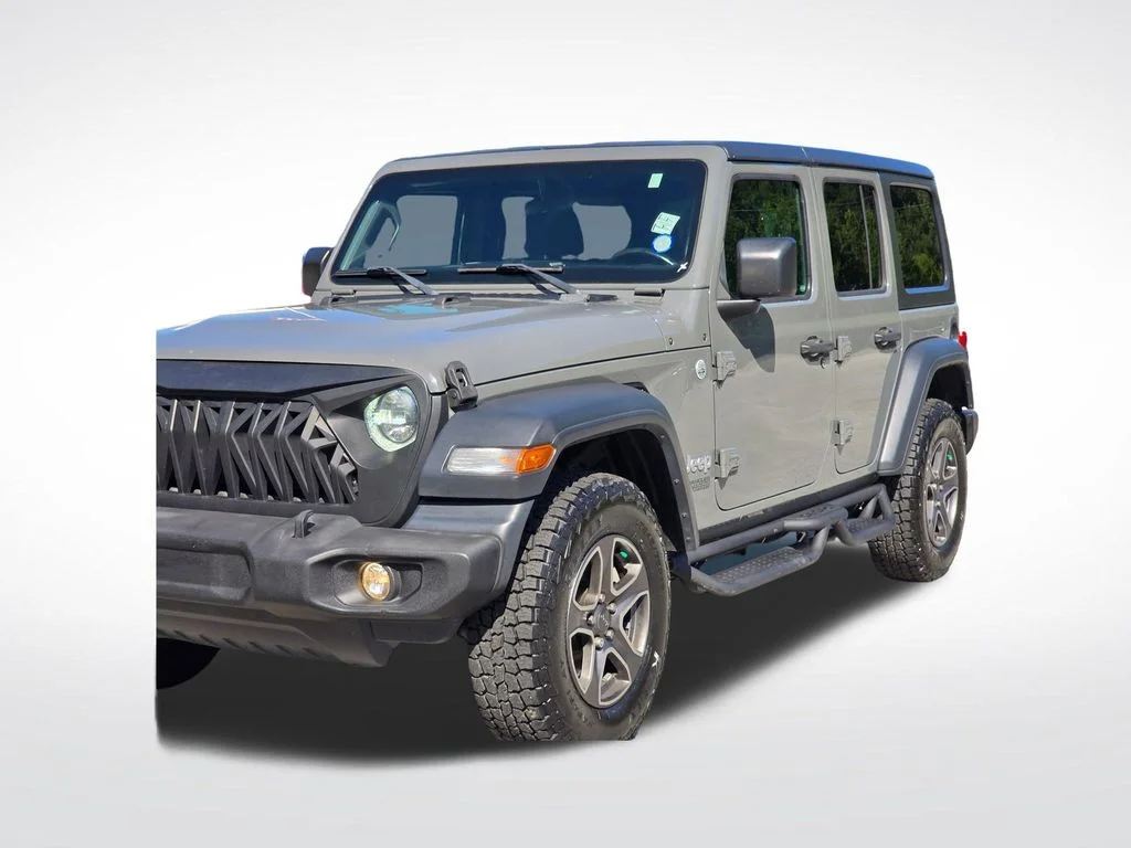Used 2018 Gray Jeep Unlimited Sport S image 52