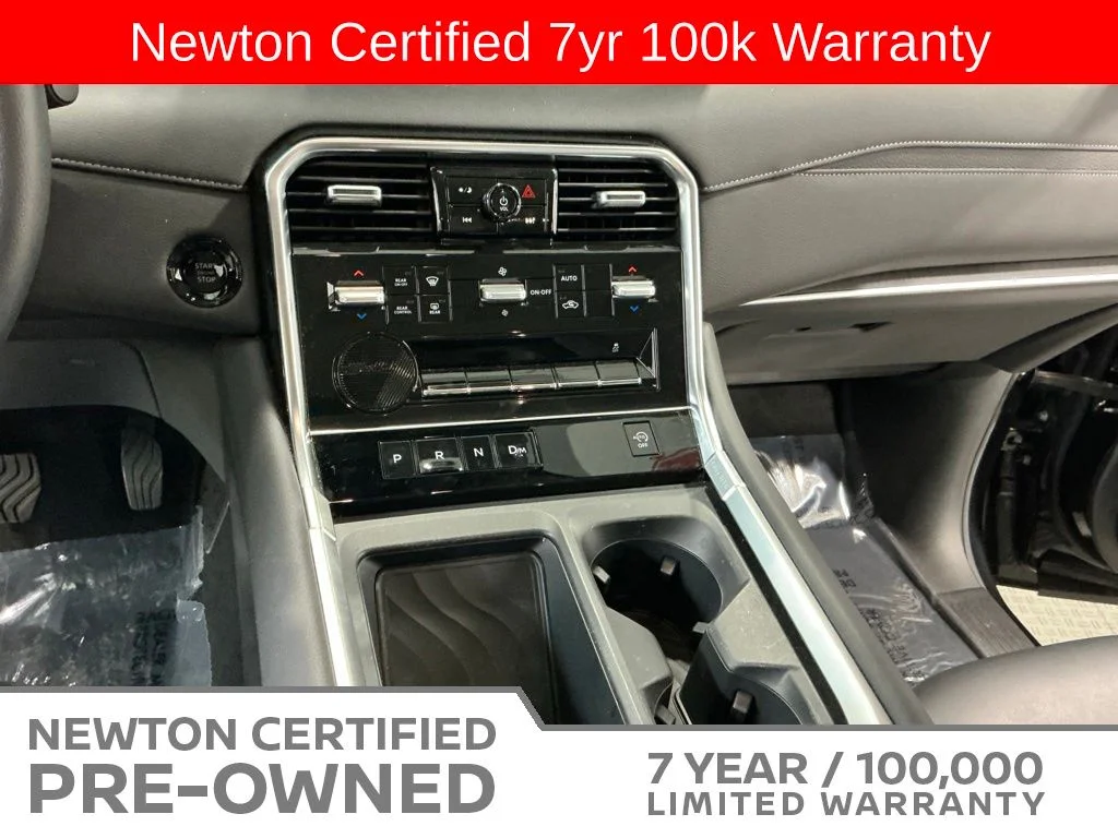Certified Used 2025 Super Black Nissan SV image 14