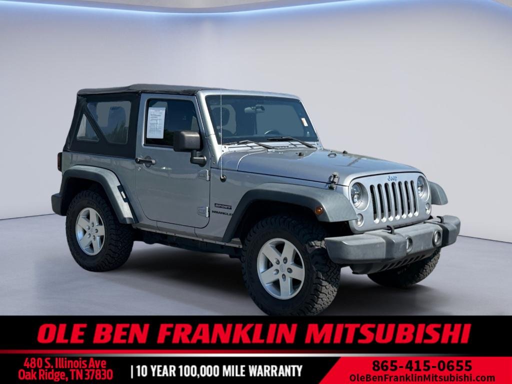 Used 2014 Billet Metallic Clearcoat Jeep Sport image 1