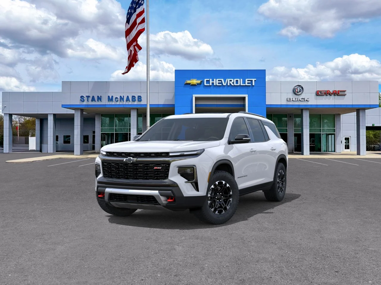New 2027 Polar White Tricoat Chevrolet Z71 image 8