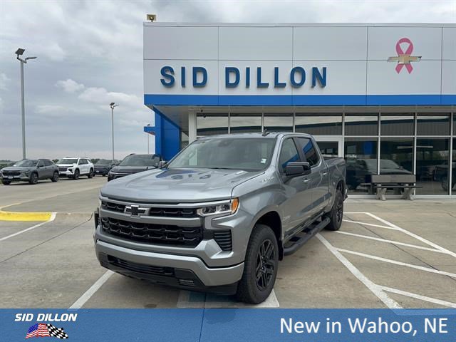 Sterling Gray Metallic 2026 Chevrolet Silverado 1500 RST Crew Cab 4WD Pickup Truck Four-Wheel Drive
