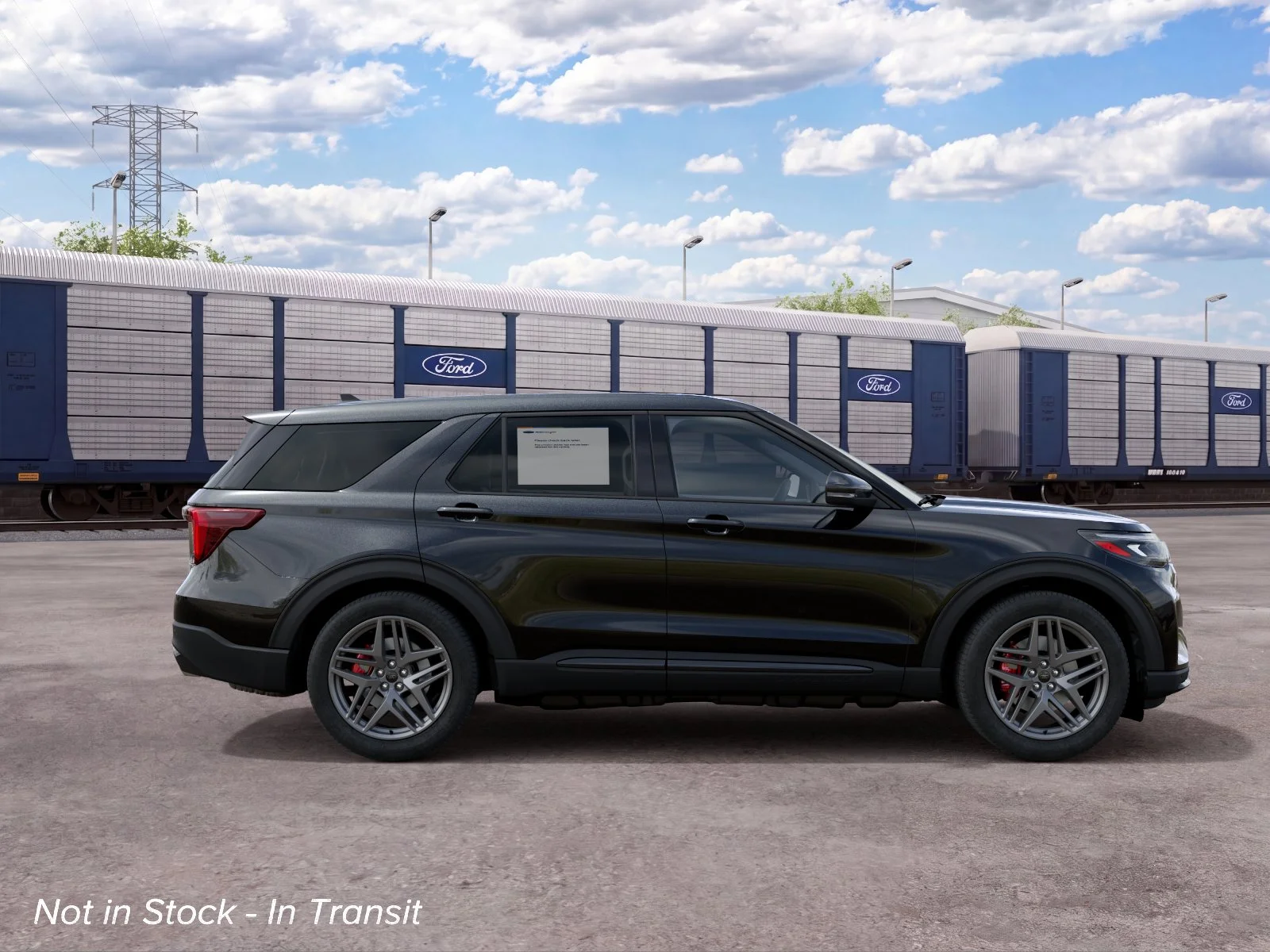 New 2027 Agate Black Metallic Ford ST image 5
