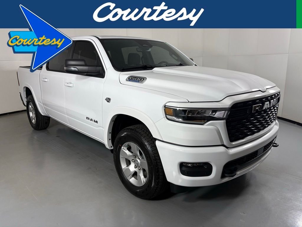 New 2026 Bright White Clear-Coat Exterior Paint RAM Big Horn/Lone Star image 1