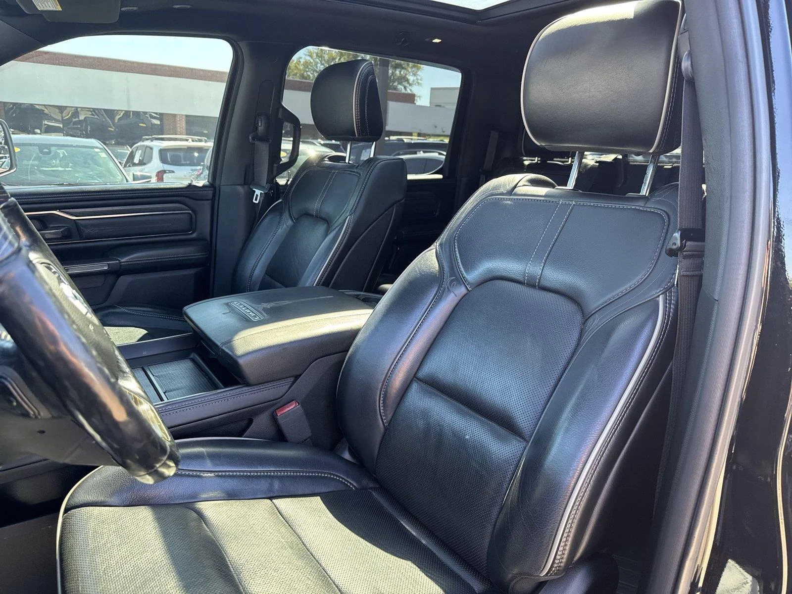 Used 2019 Diamond Black Crystal Pearlcoat Ram Limited image 3
