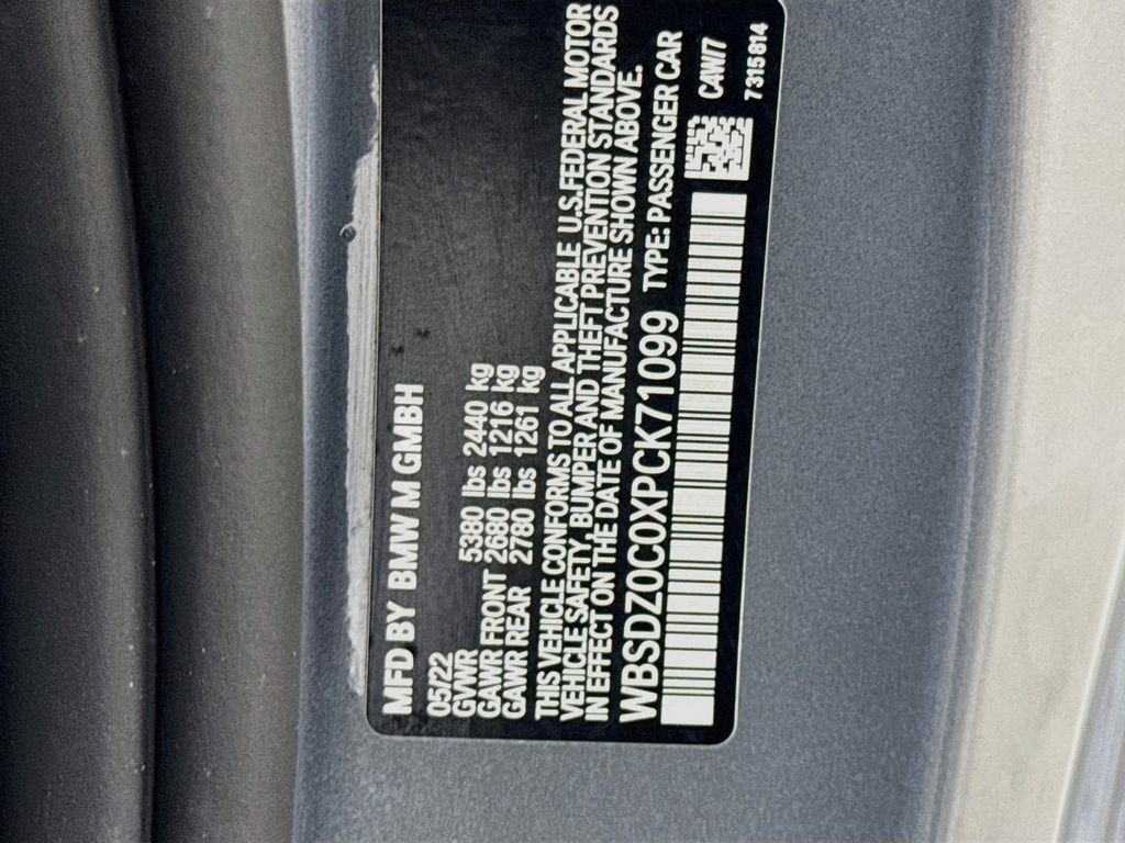 Used 2023 Skyscraper Gray Metallic BMW Competition image 42
