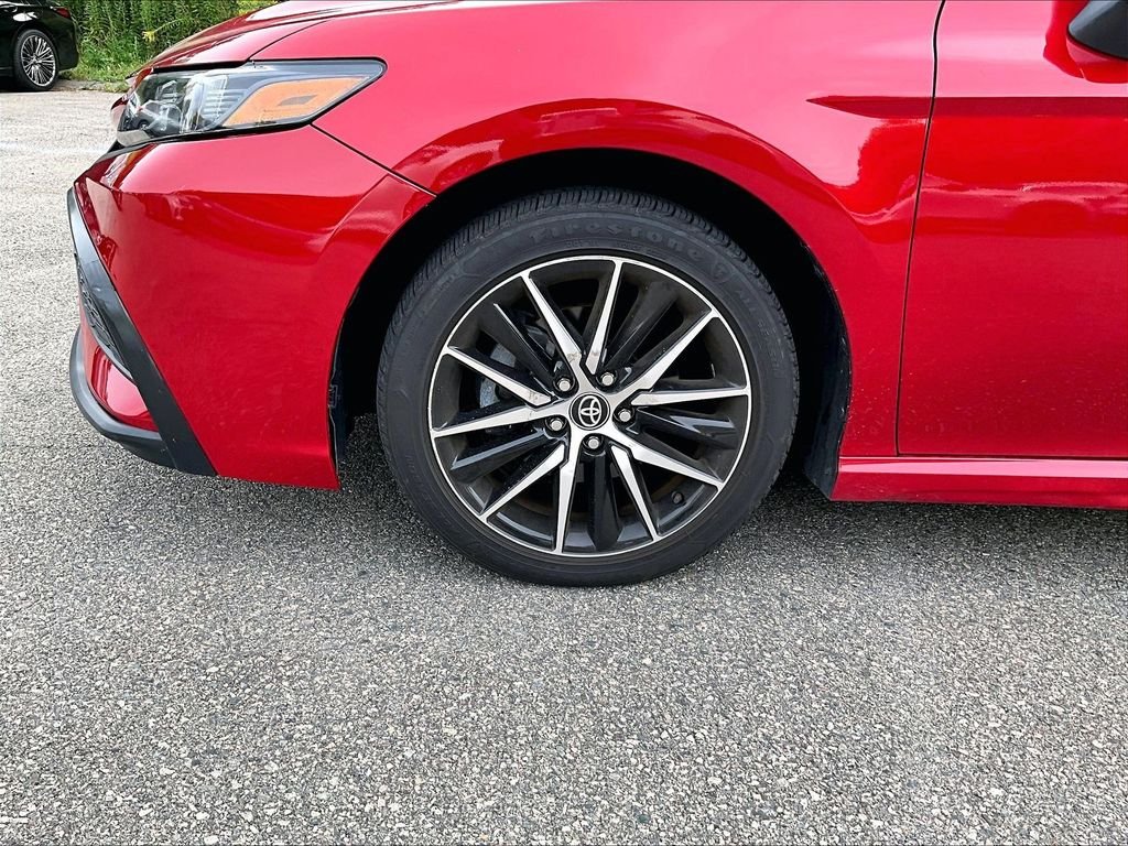 Used 2023 Red Toyota SE image 7