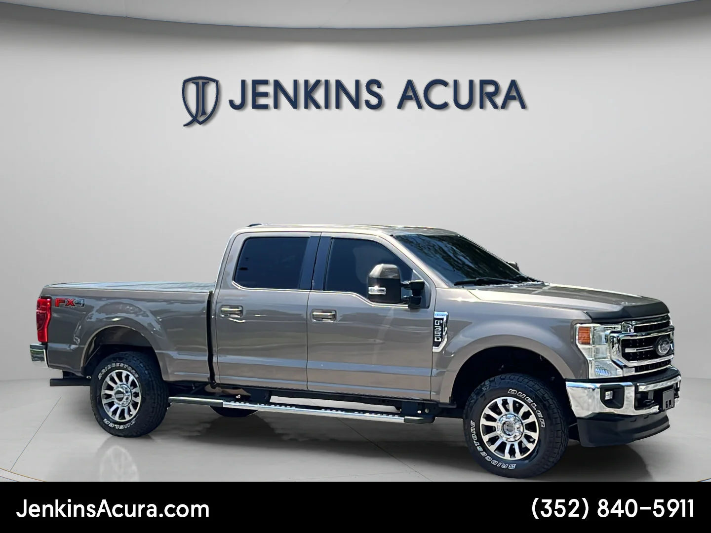 Used 2022 Stone Gray Metallic Ford LARIAT image 1