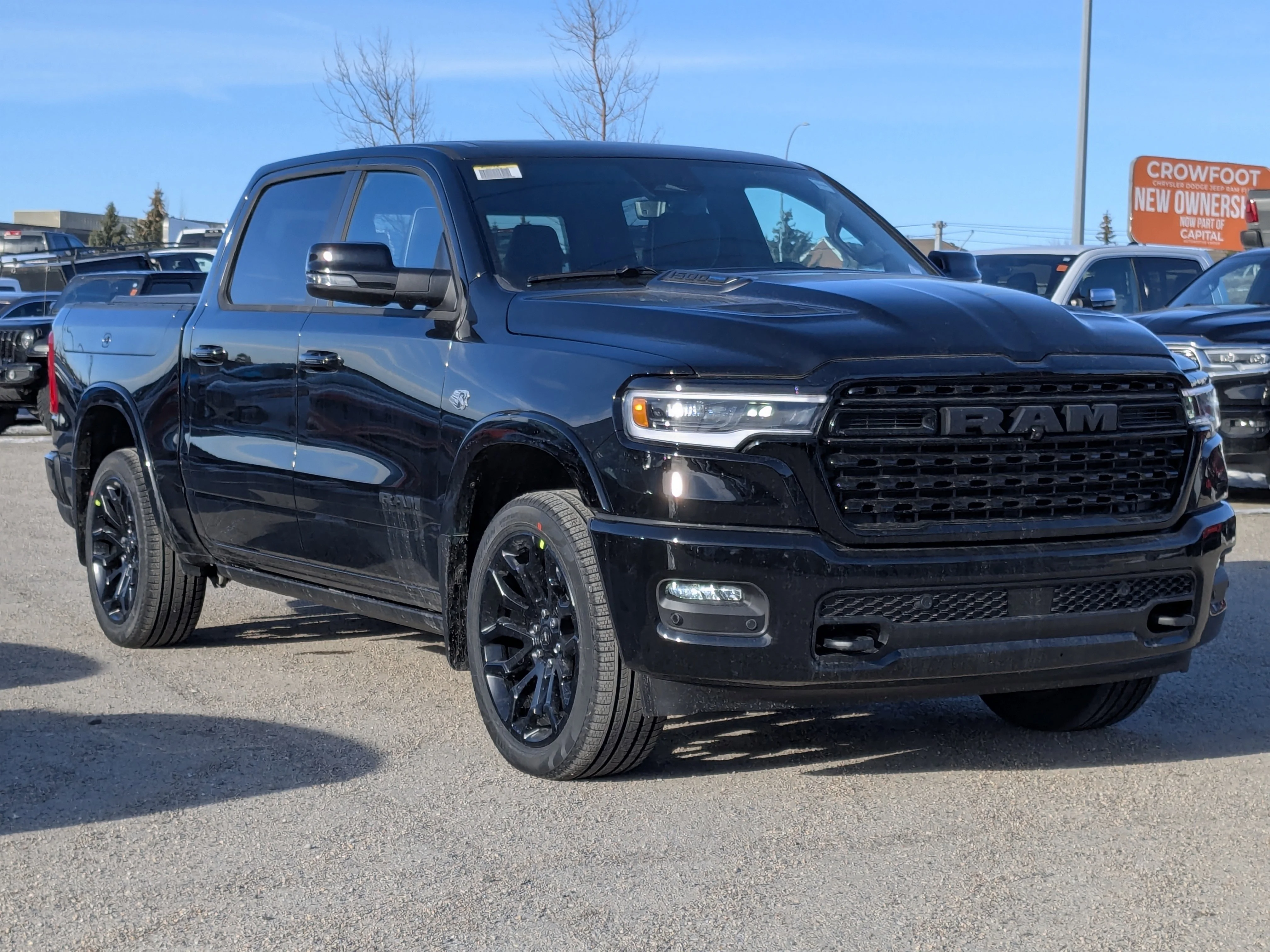 New 2026 Black RAM Limited - - Night Edition - Limited Level A Equip Grp - Dual?Pane Panoramic Sunroof & More image 2