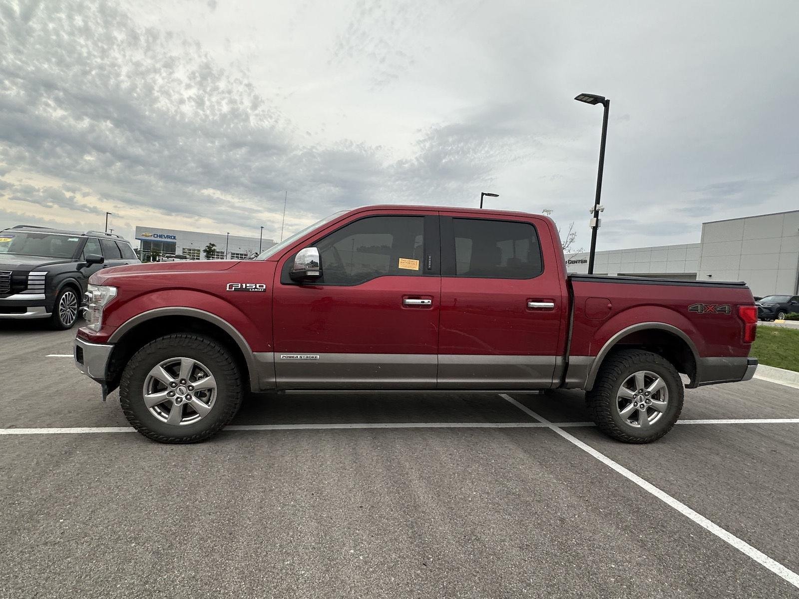 Used 2019 Ford F-150 Lariat with VIN 1FTFW1E1XKFA35600 for sale in Kansas City