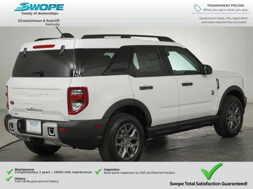 New 2025 Oxford White Ford Big Bend® image 4