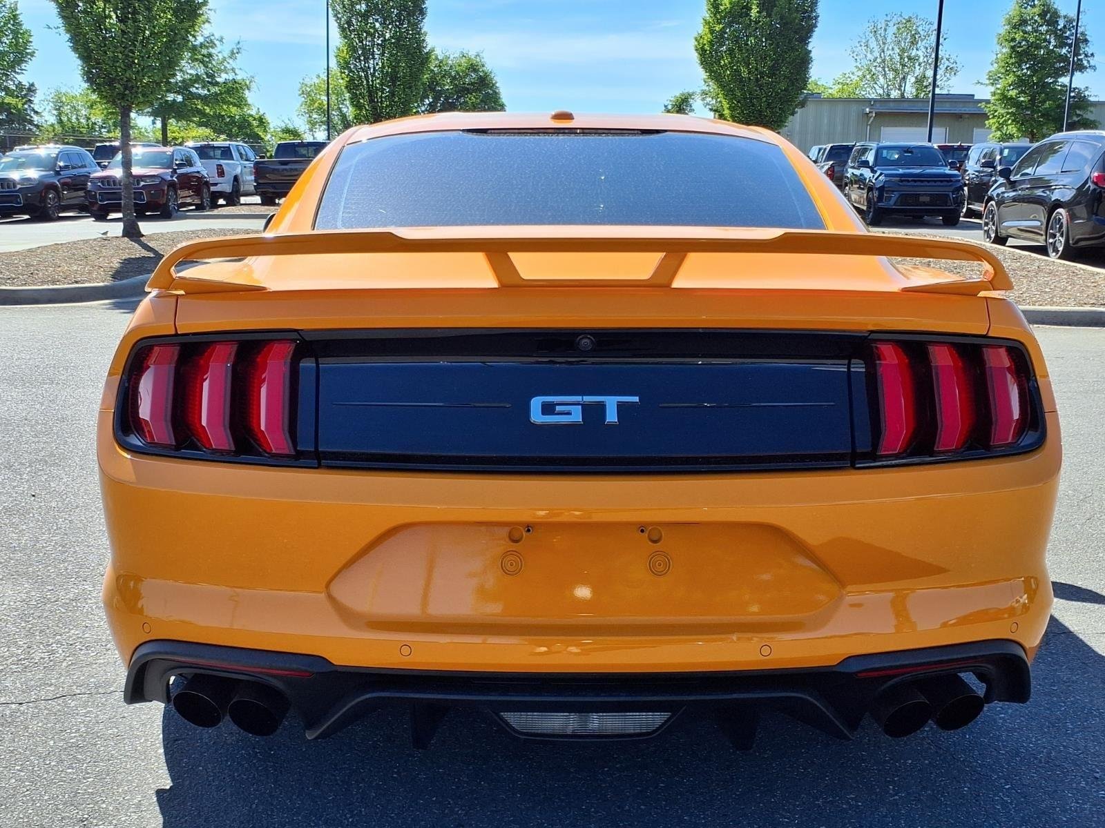Used 2019 Orange Fury Metallic Tri-Coat Ford GT Premium image 16