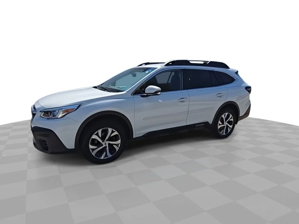 Used 2021 White Subaru Limited image 4