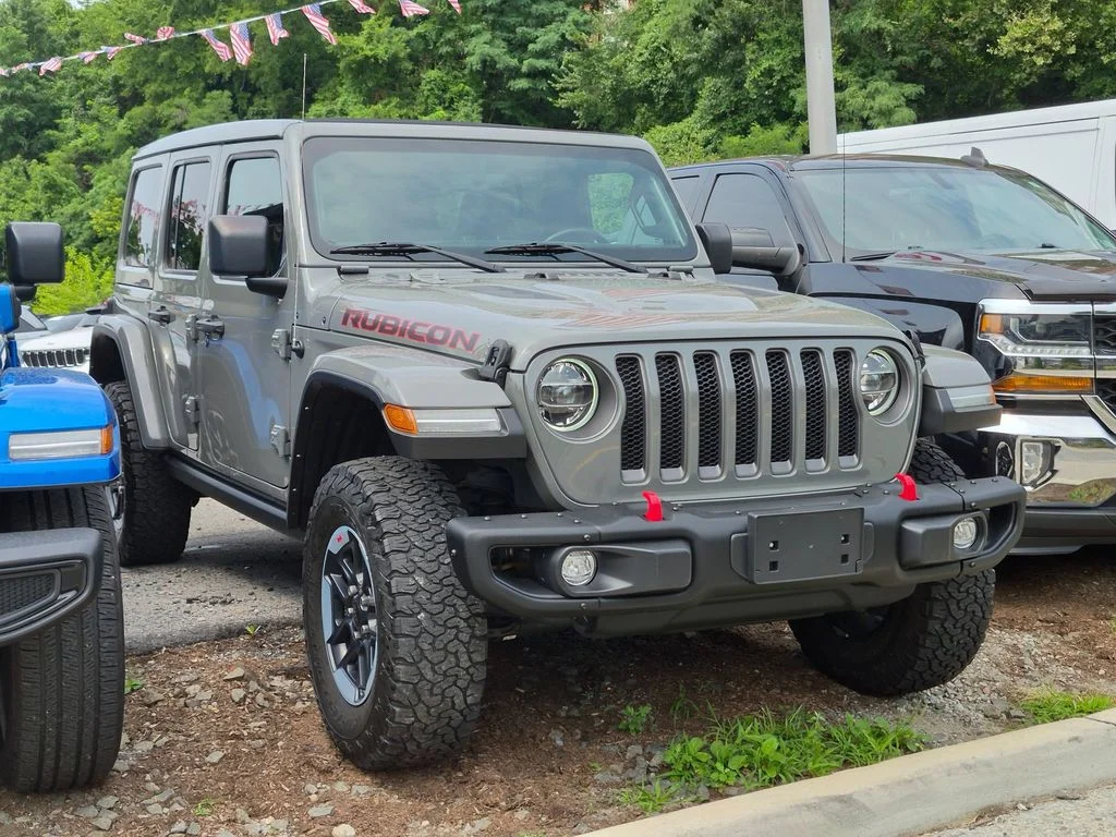 Used 2022 Gray Jeep Unlimited Rubicon image 4